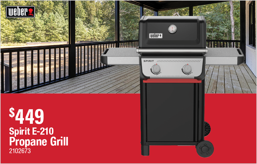 Spirit E-210 Propane Grill